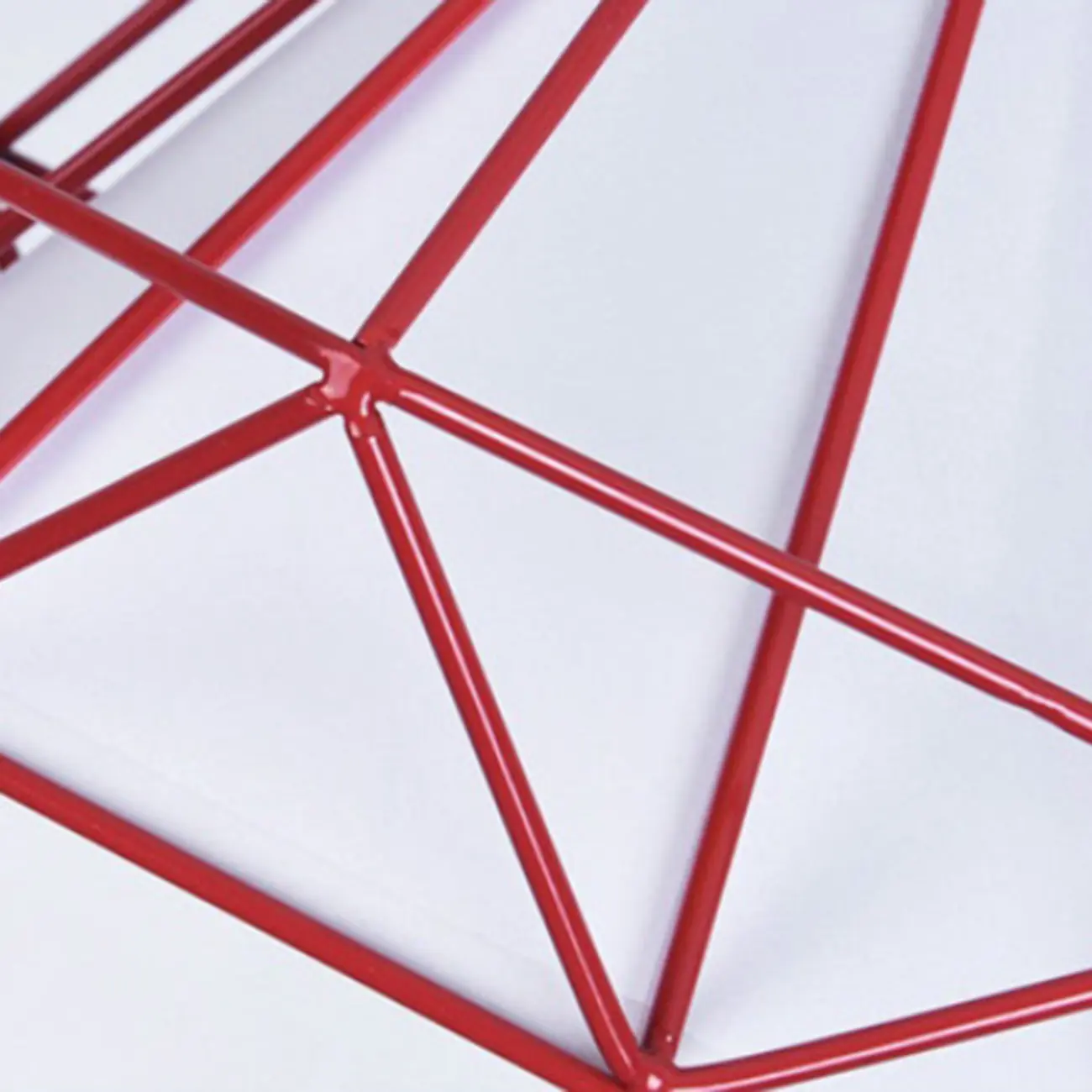 Modern Colorful Cone Pendant Lamp with Diamond Frame for Living Room Image - 13 | homeyfad