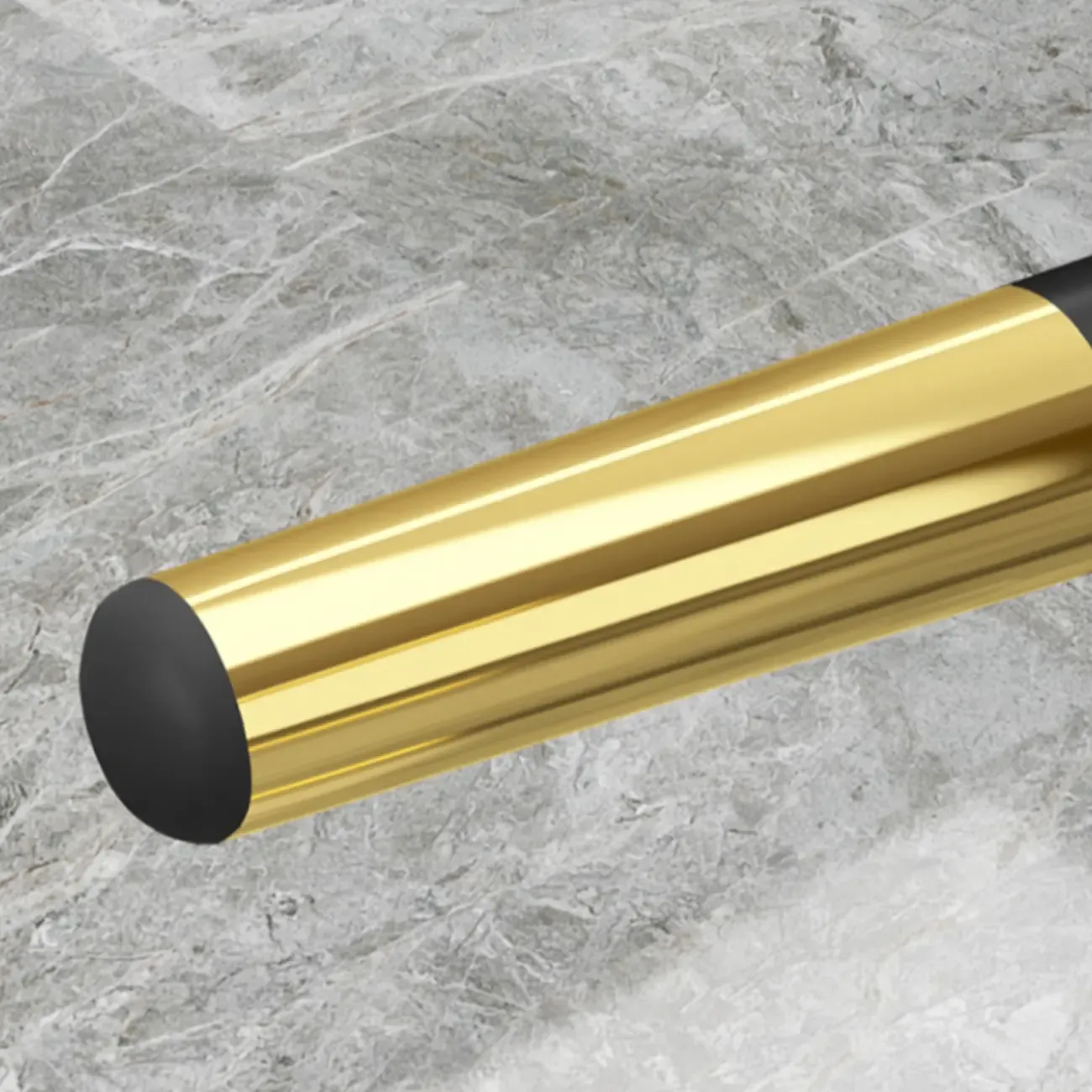 Modern Leather Upholstered Dining Chair with High Back Image - 23