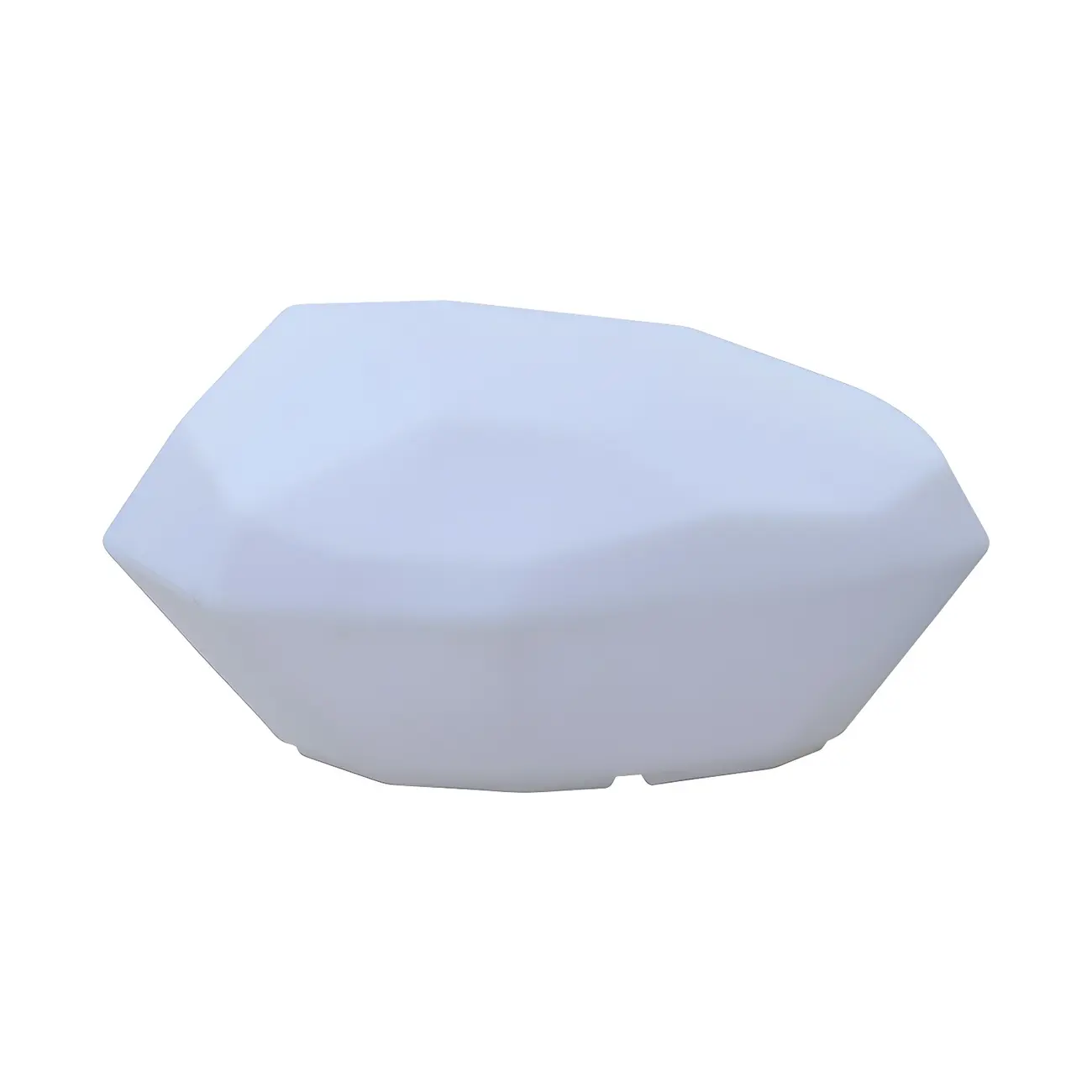 LED White Plastic Rock Ground Lighting for Outdoor Lawn Image - 8 | homeyfad