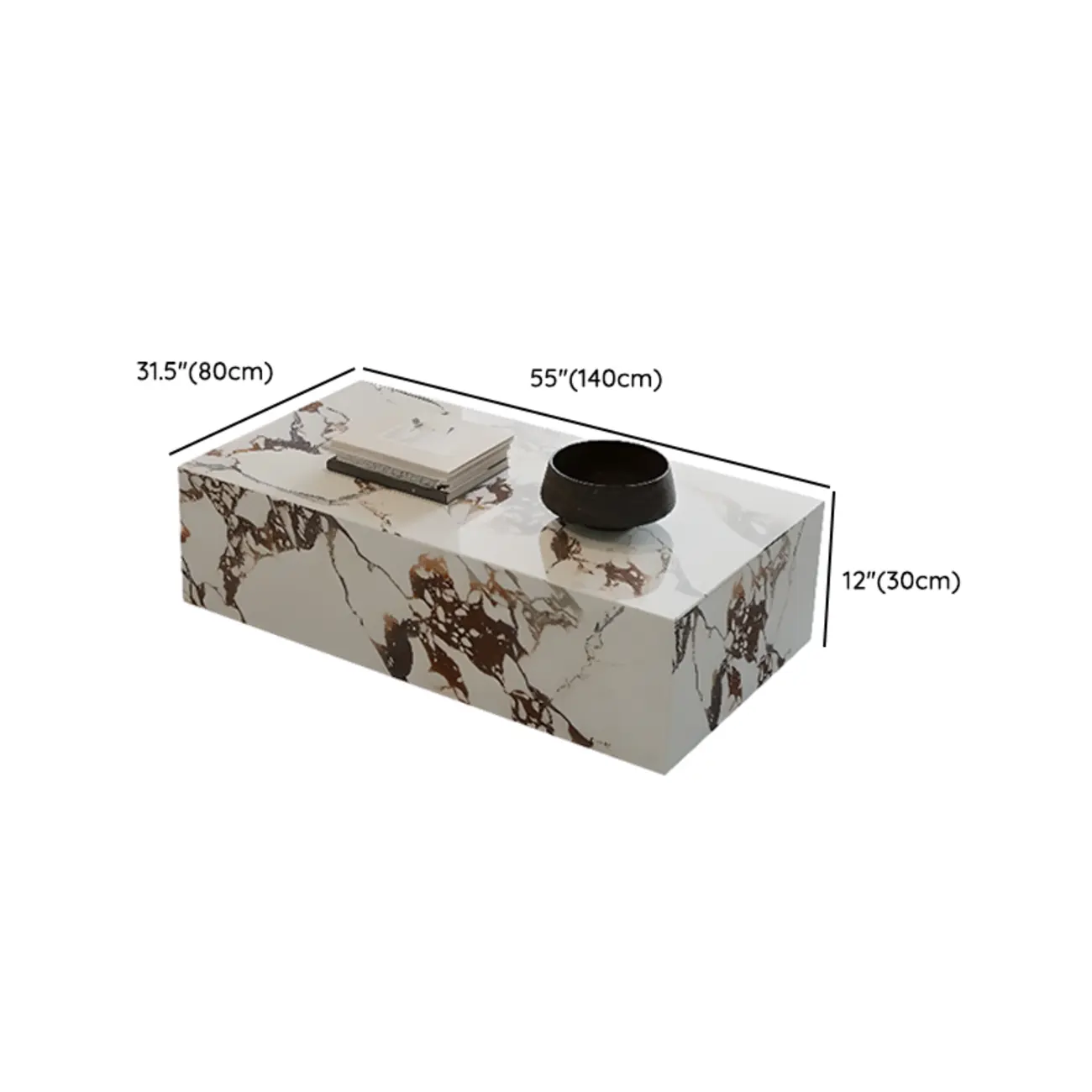 Modern Wooden  Coffee Table Set with Square Design  Image - 24 | homeyfad