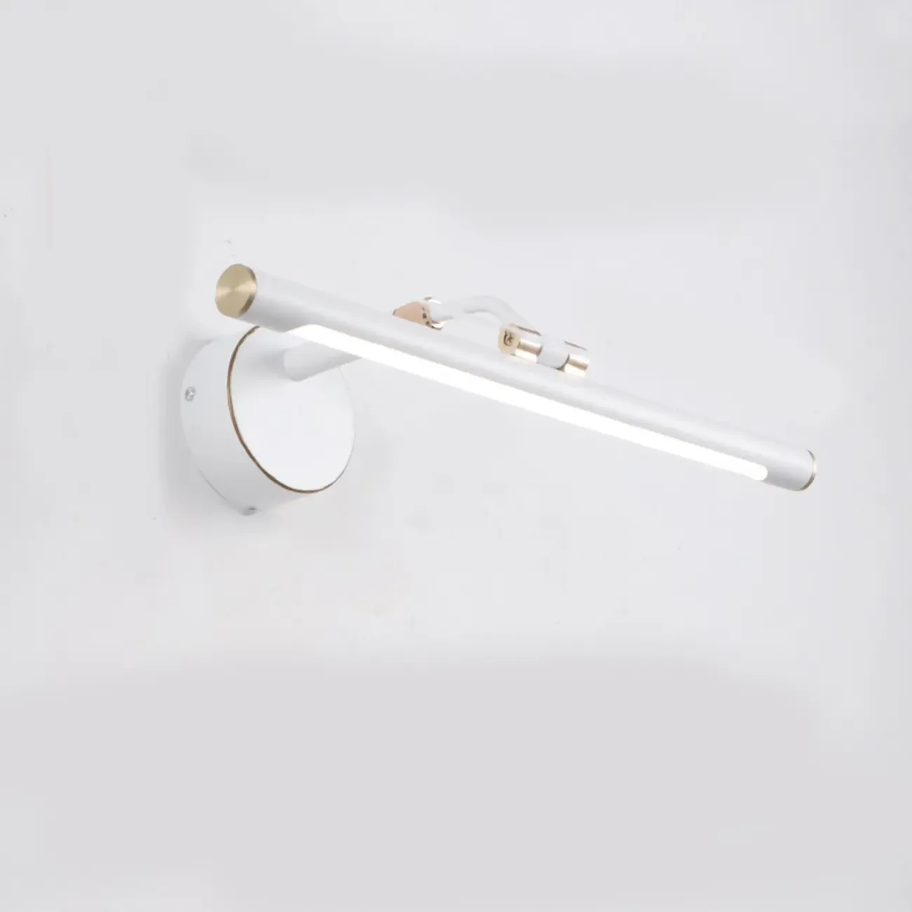 Vintage Black Cylinder LED Vanity Light for Bathroom  Image - 3