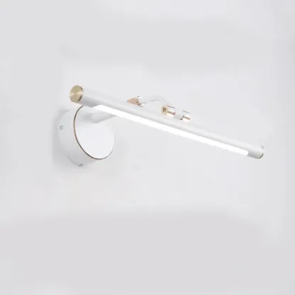 Vintage Black Cylinder LED Vanity Light for Bathroom  Image - 3