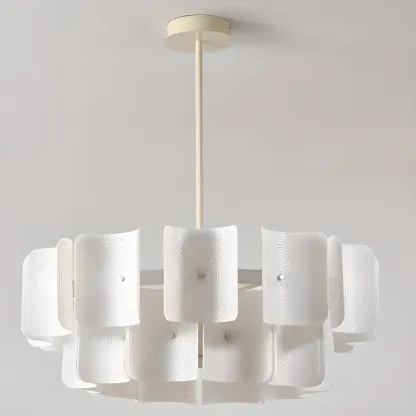 Modern LED Fingerprint Chandelier with Third-Gear Dimming  Image - 10