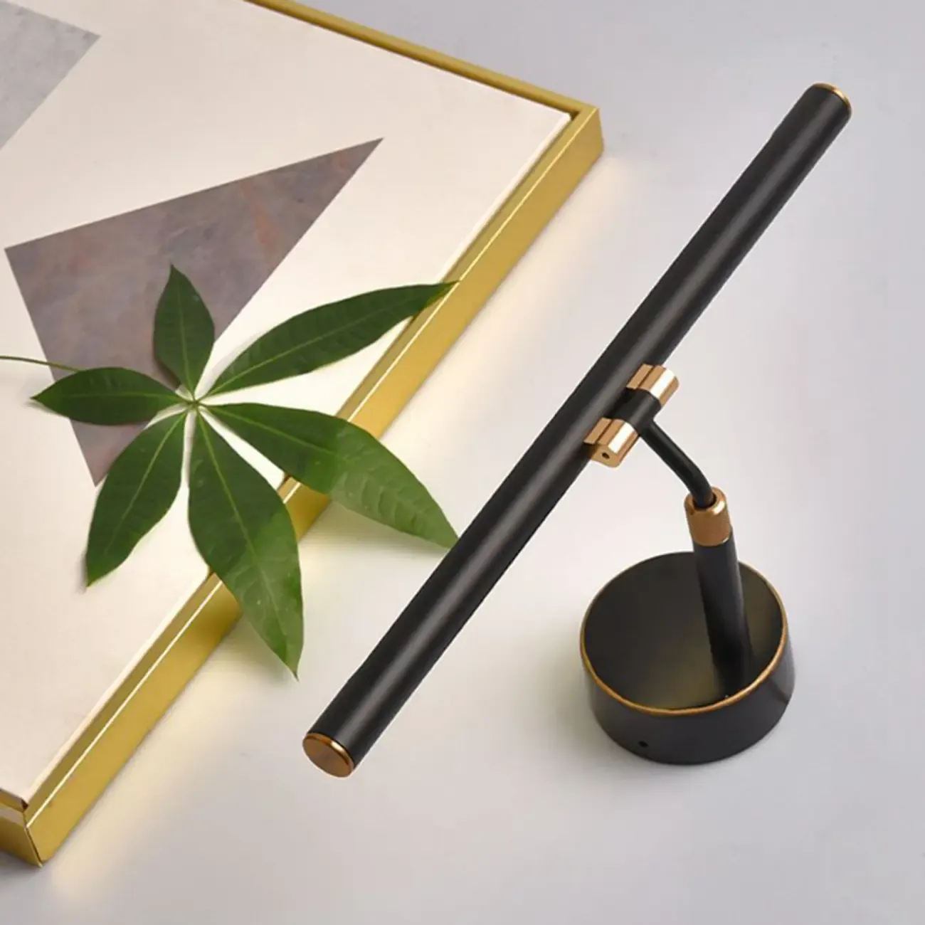 Vintage Black Cylinder LED Vanity Light for Bathroom  Image - 7