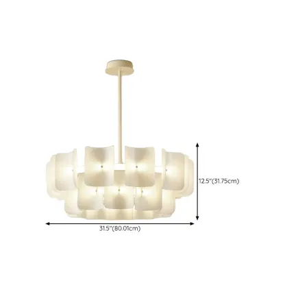 Modern LED Fingerprint Chandelier with Third-Gear Dimming  Image - 15