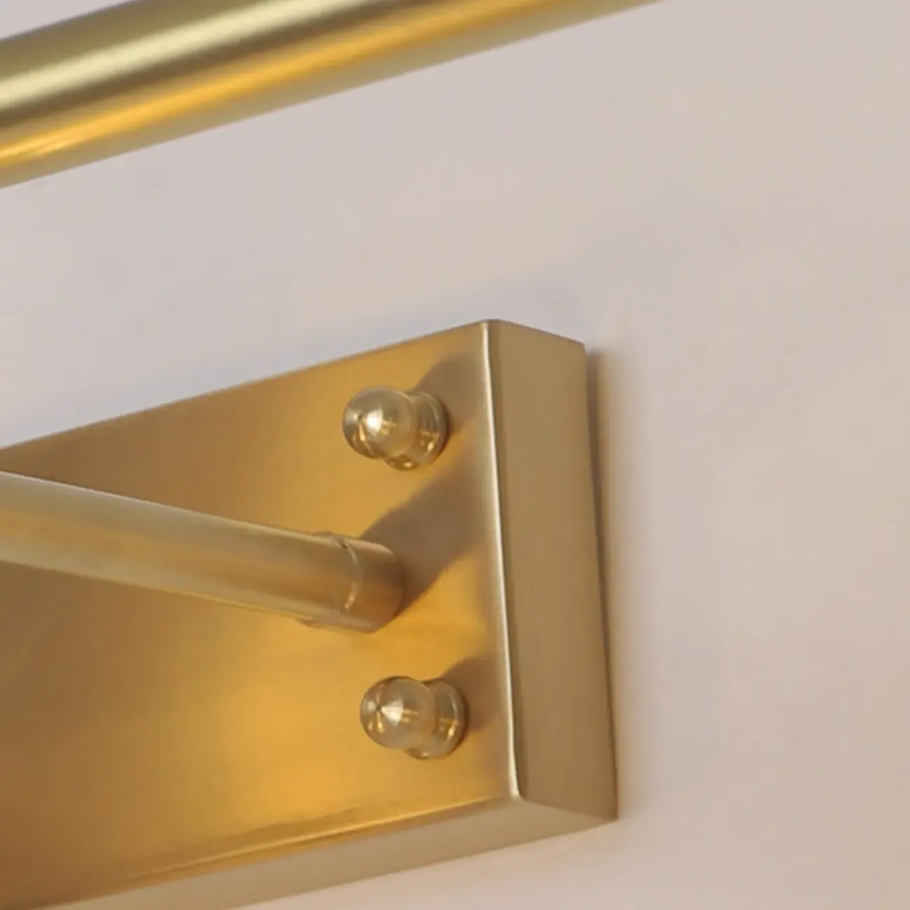 Modern Gold Bathroom Vanity Lights with Clear Crystal Shade Image - 12