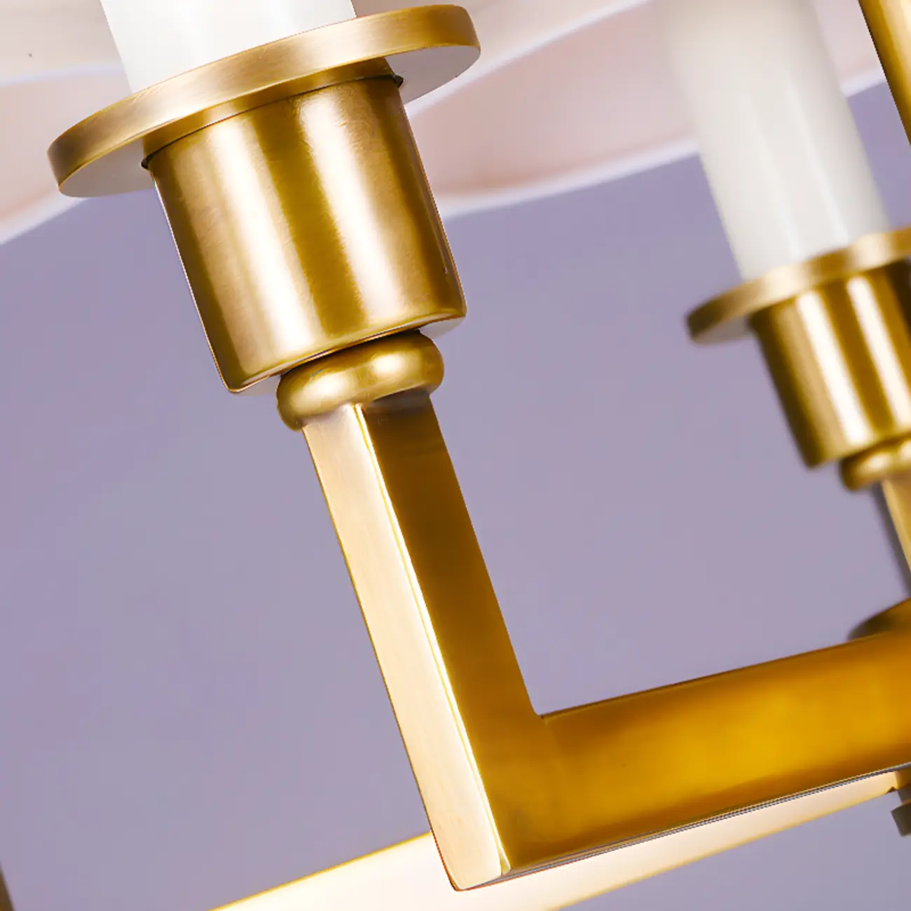  Vintage Gold Colonial Chandelier  with Adjustable Chain Image - 13 | homeyfad