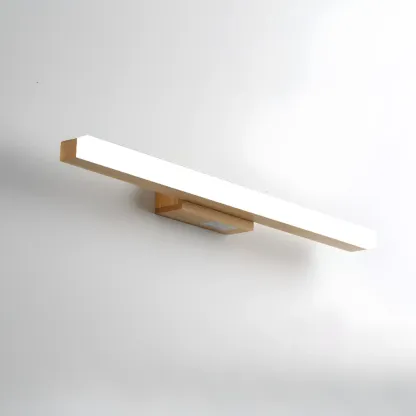 Simple Wall-Mounted LED Vanity Light for Bathroom decor Image - 7