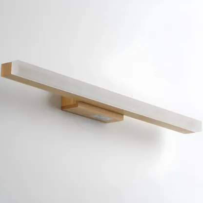 Simple Wall-Mounted LED Vanity Light for Bathroom decor Image - 12