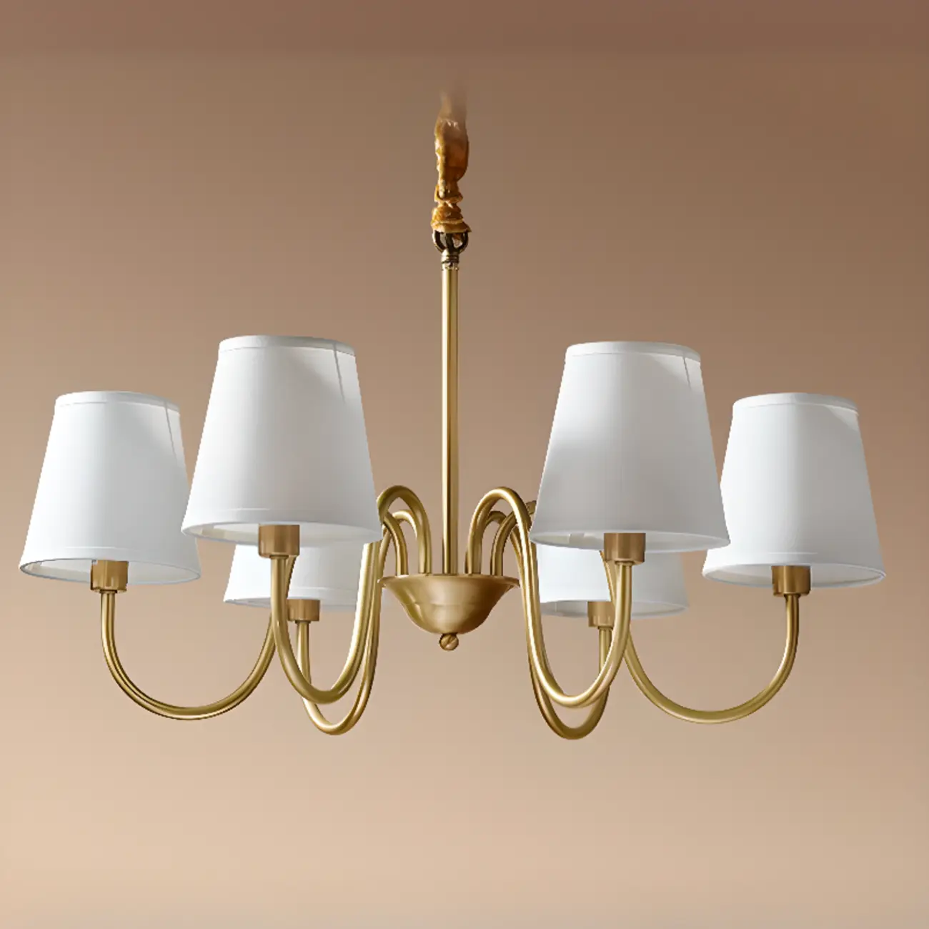 Elegant Modern Hanging Chandelier with Adaptive Height Image - 15 | homeyfad