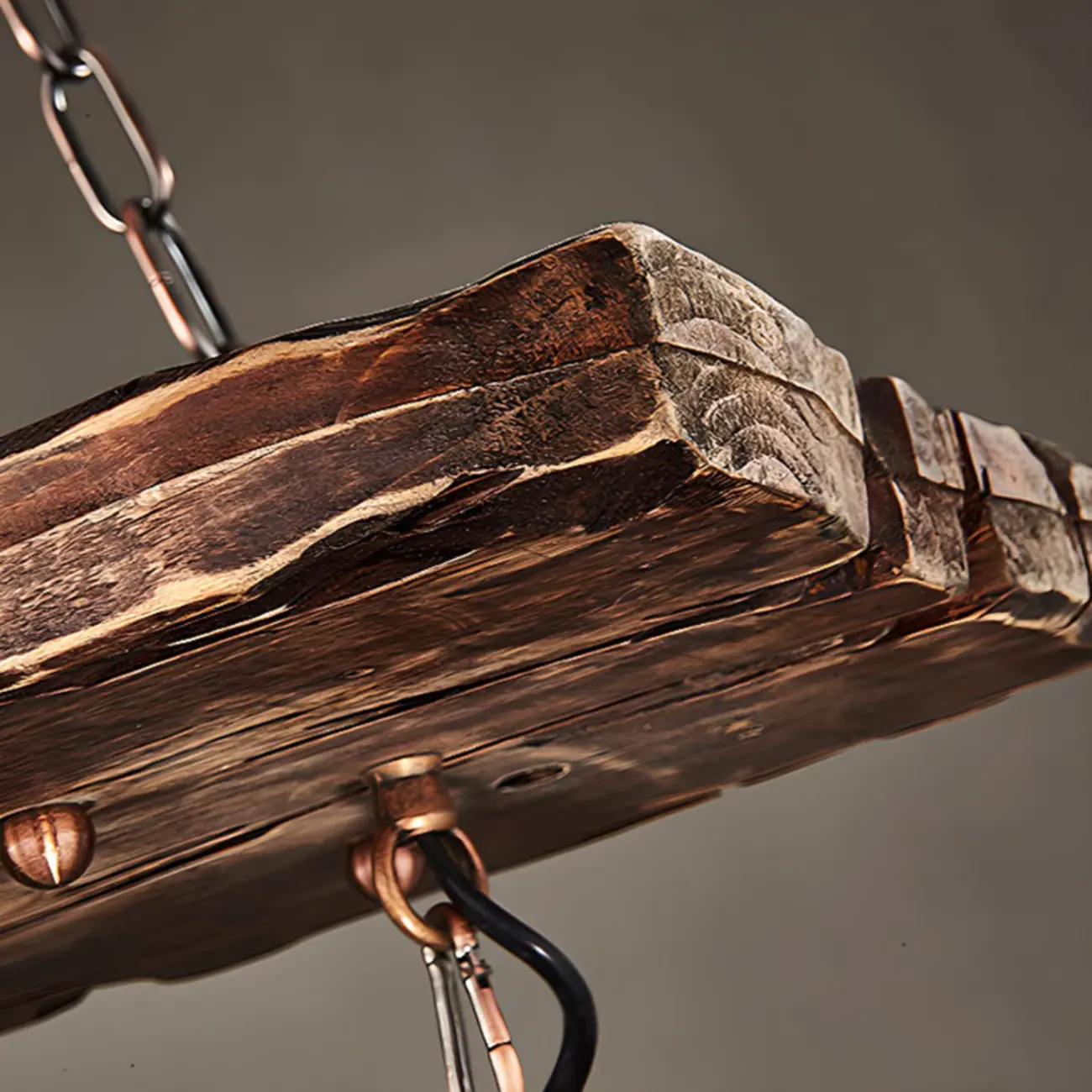 Industrial Island Light Brown Steampunk Cylindrical Pendant Light Image - 18 | homeyfad