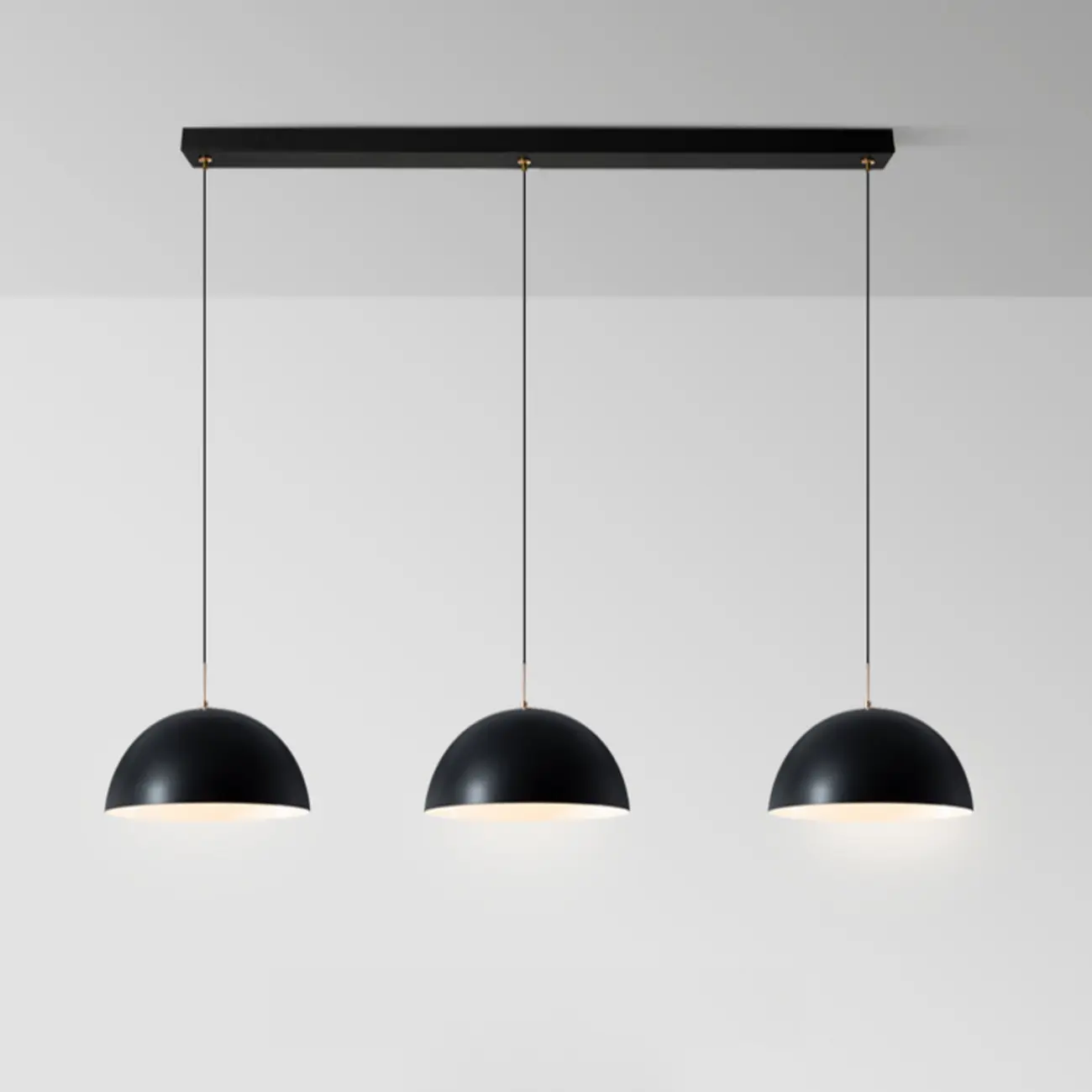 Nordic White Dome Metal Pendant Lamp for Dining Room Image - 7 | homeyfad