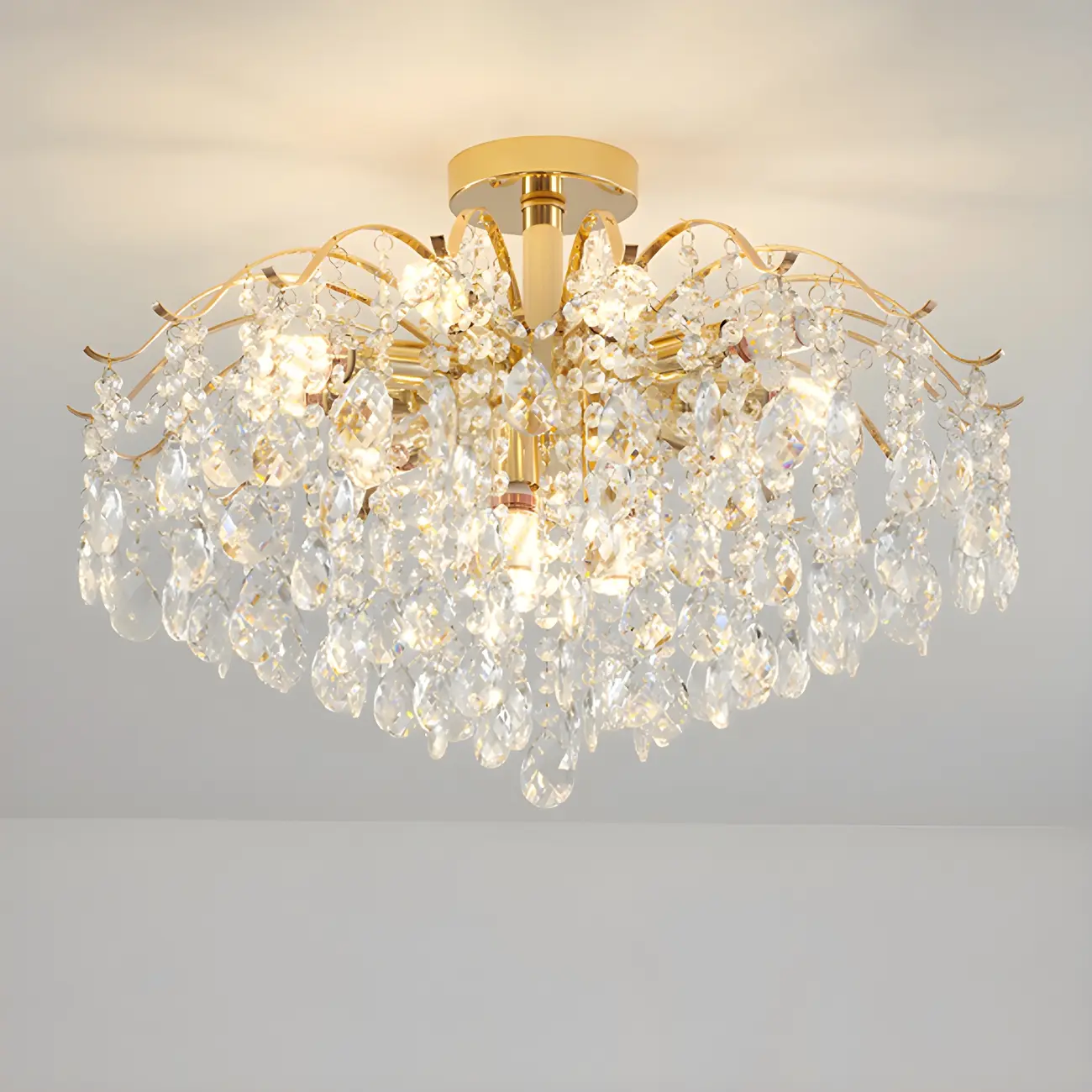 Multi-Light Luxury Crystal Chandelier with Elegant Design Image - 6 | homeyfad