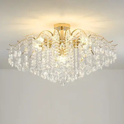 Multi-Light Luxury Crystal Chandelier with Elegant Design Image - 7