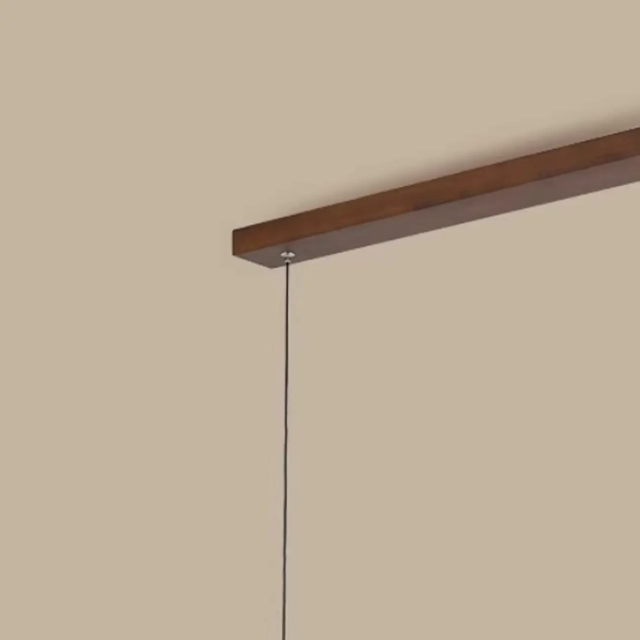 Walnut Wood Rustic Island Light in Rectangular Shape  Image - 10 | homeyfad