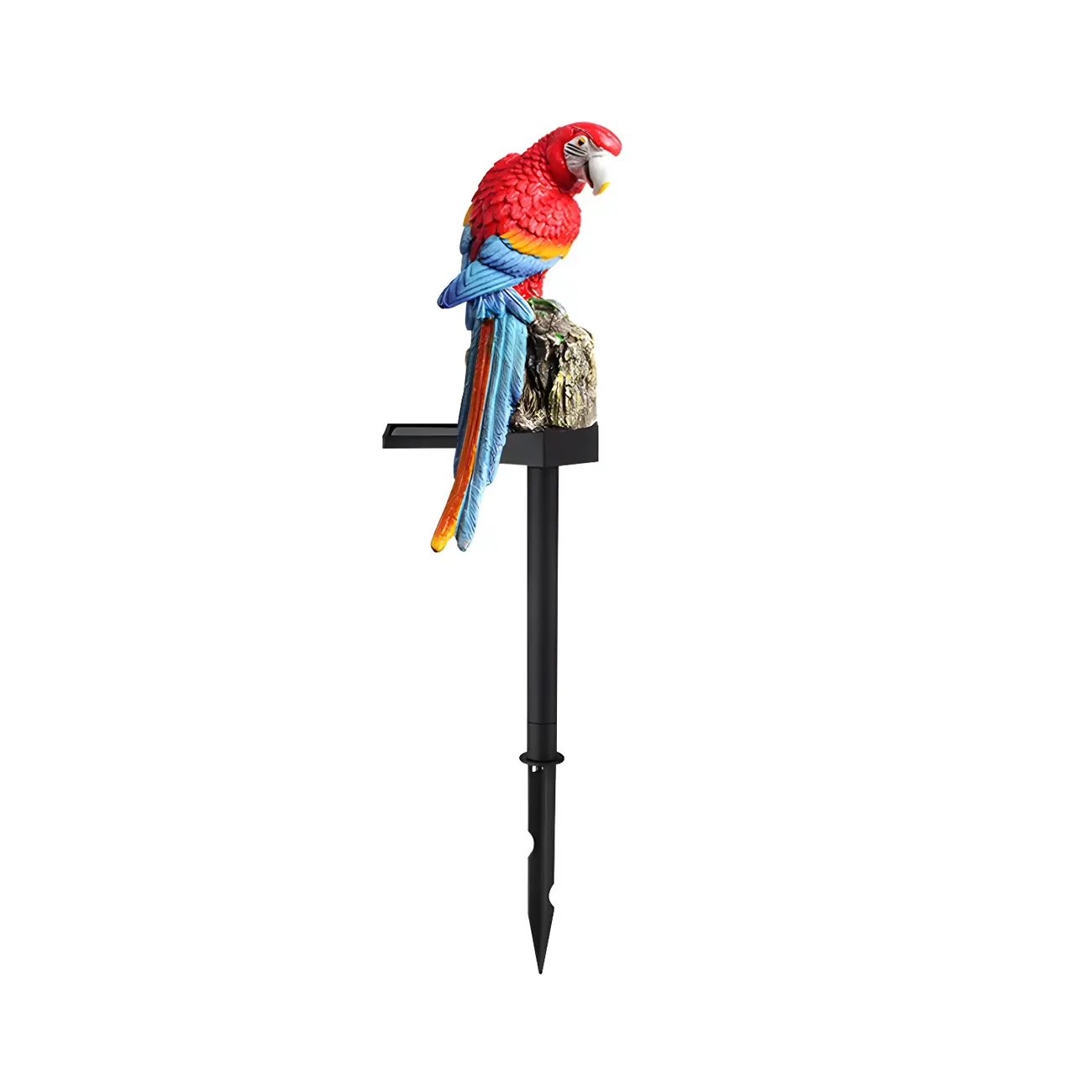 Colorful Stake Solar Parrot Shaped LED Landscape Lighting Image - 4 | homeyfad