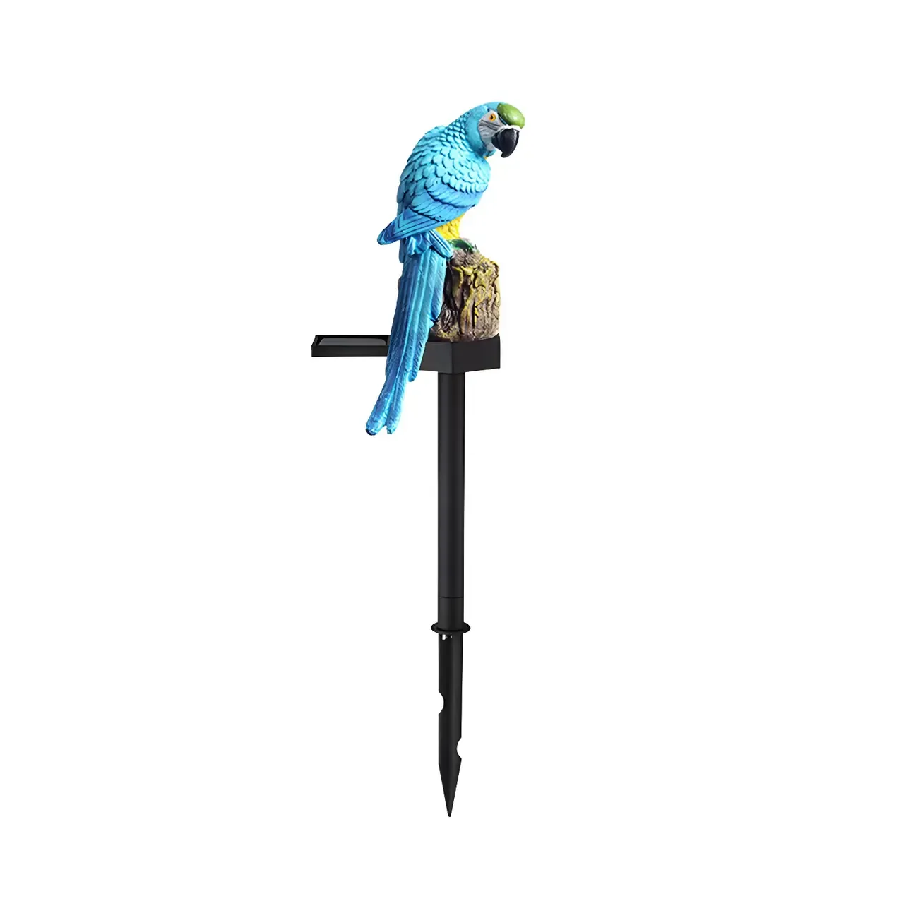 Colorful Stake Solar Parrot Shaped LED Landscape Lighting Image - 5