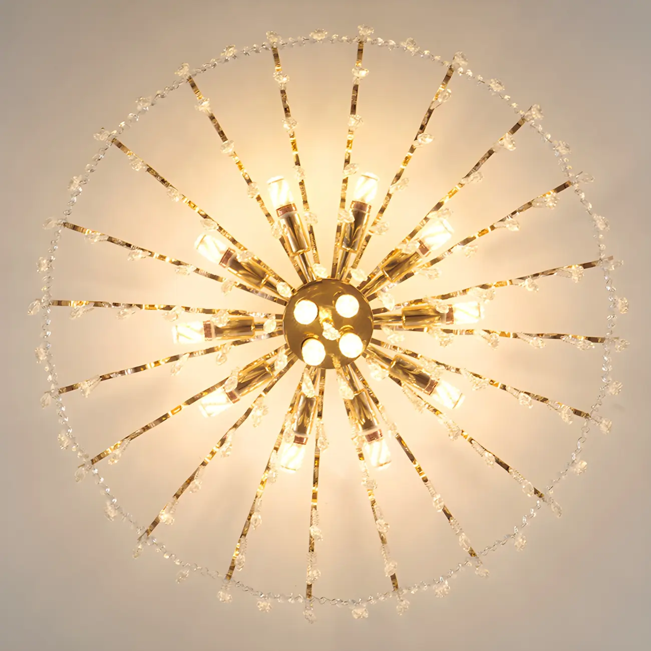 Multi-Light Luxury Crystal Chandelier with Elegant Design Image - 16 | homeyfad