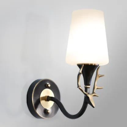 Vintage Cylinder LED Bathroom Vanity Light in Wall-Mounted  Image - 5