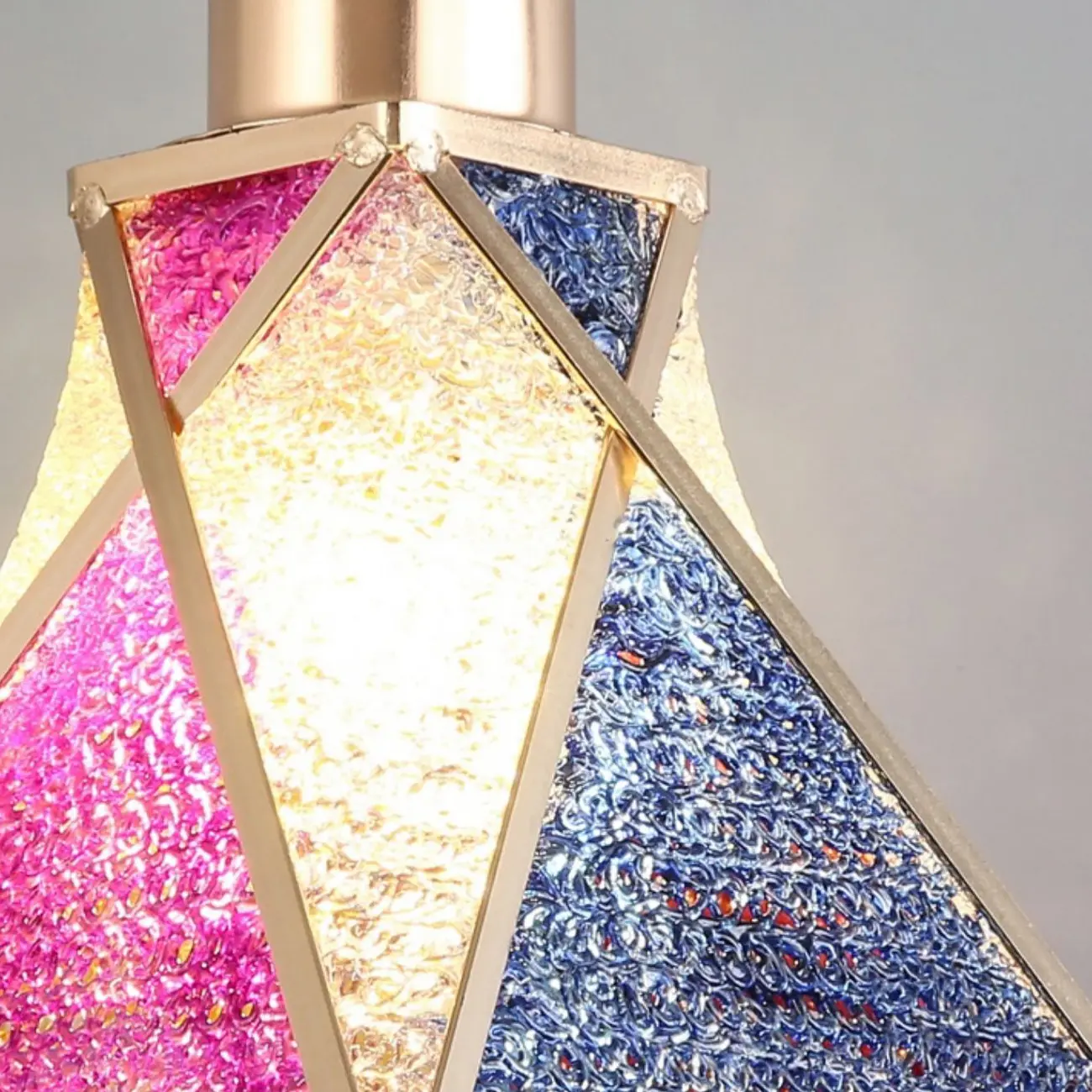 3 Lights Tapered Shape Plastic Modern Adjustable Height Light Image - 9 | homeyfad