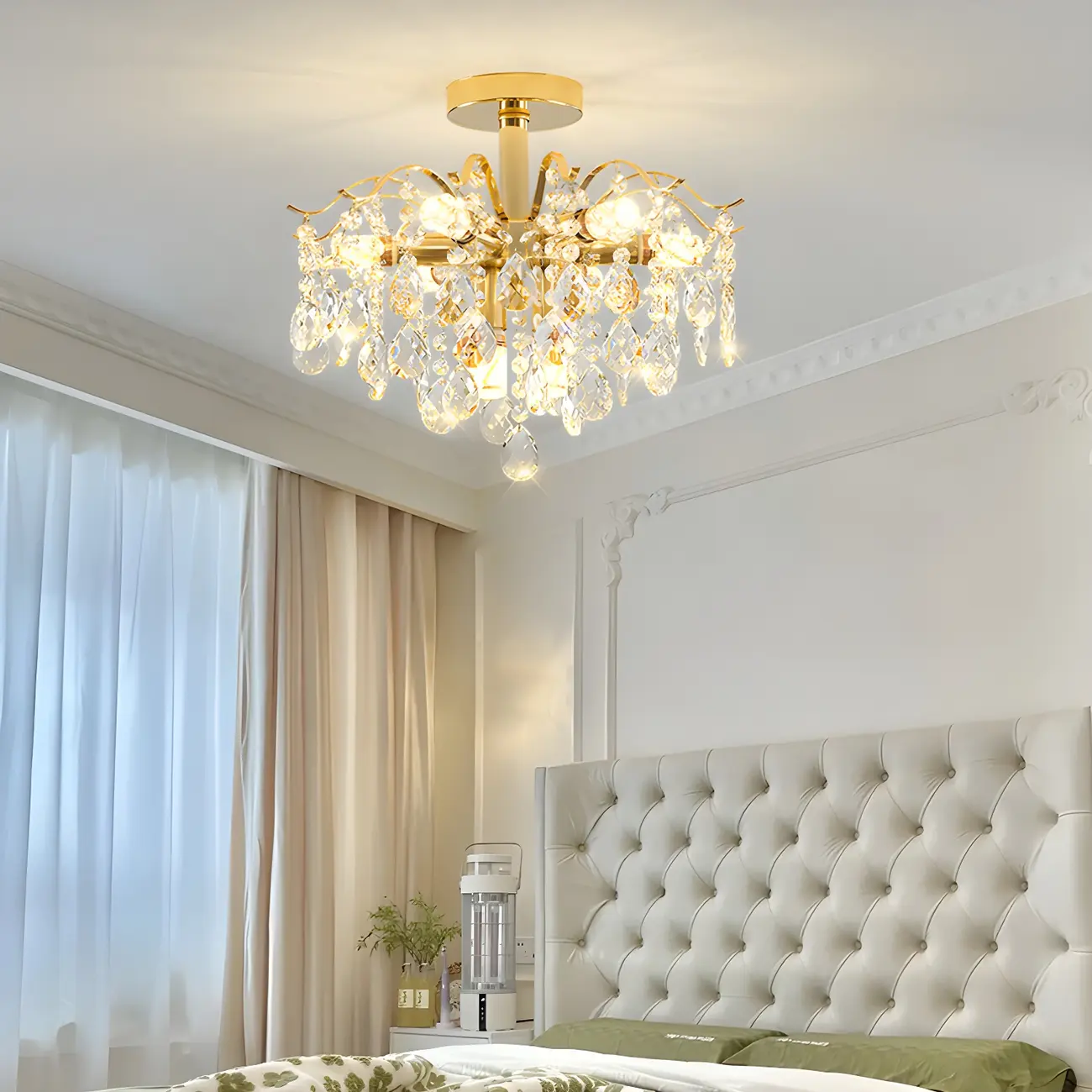 Multi-Light Luxury Crystal Chandelier with Elegant Design Image - 19 | homeyfad