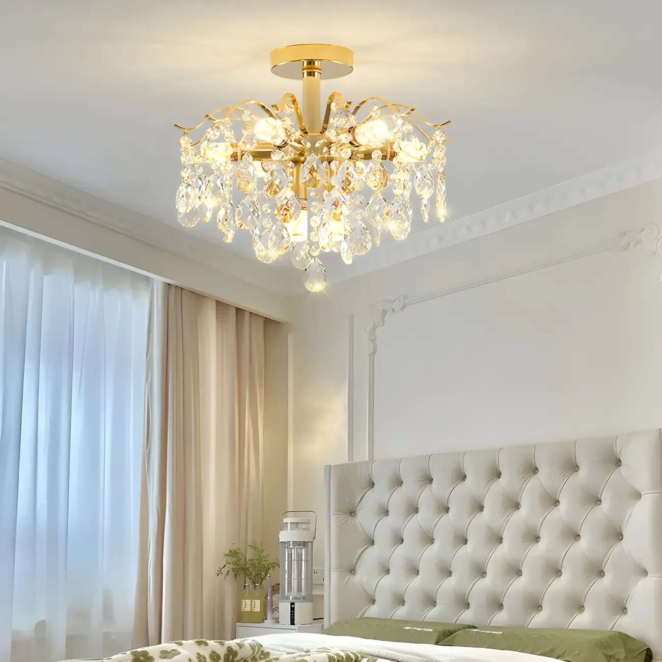 Multi-Light Luxury Crystal Chandelier with Elegant Design Image - 19