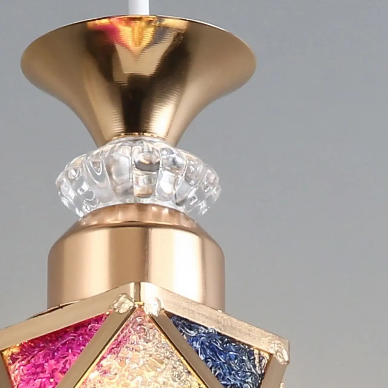 3 Lights Tapered Shape Plastic Modern Adjustable Height Light Image - 11 | homeyfad