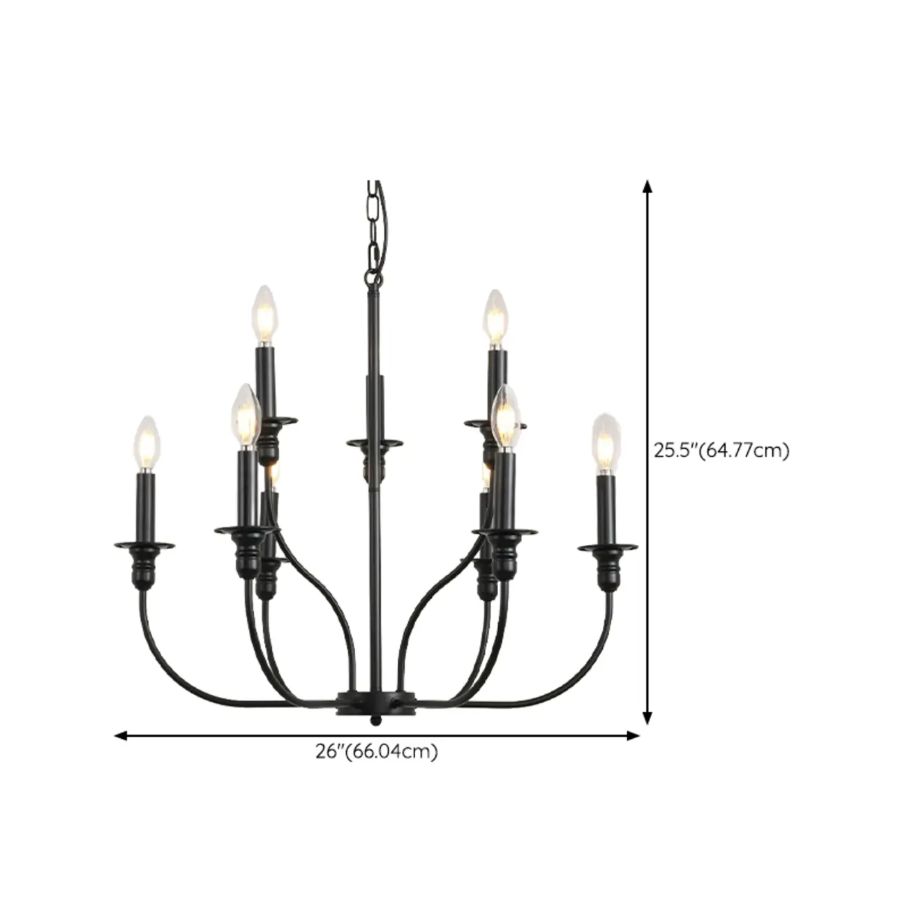 Industrial Black Chandeliers at Home with Adaptable Height Image - 14 | homeyfad