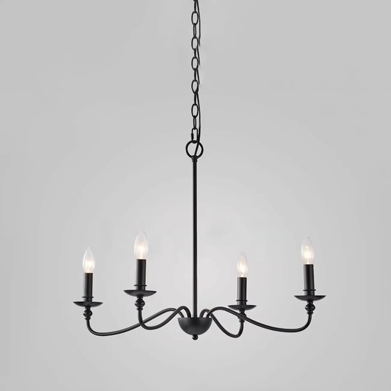 8-Light Vintage Elegant Candle Chandelier for Living Room Image - 2 | homeyfad