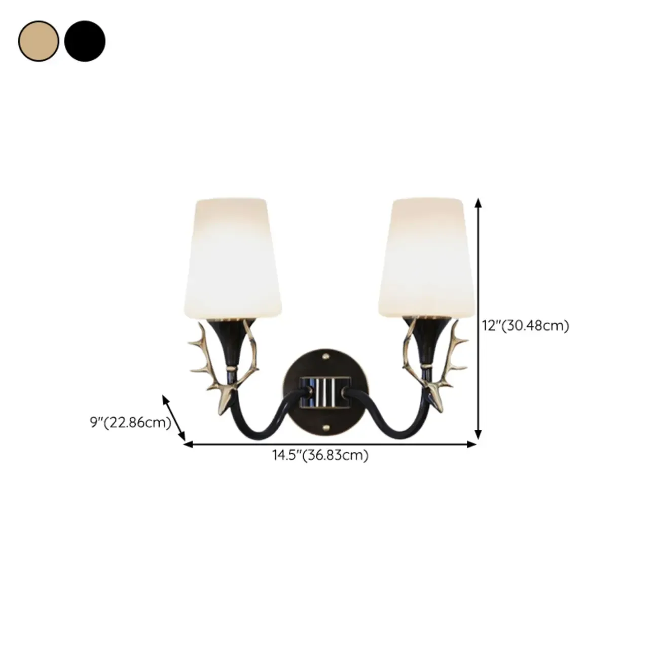 Vintage Cylinder LED Bathroom Vanity Light in Wall-Mounted  Image - 16
