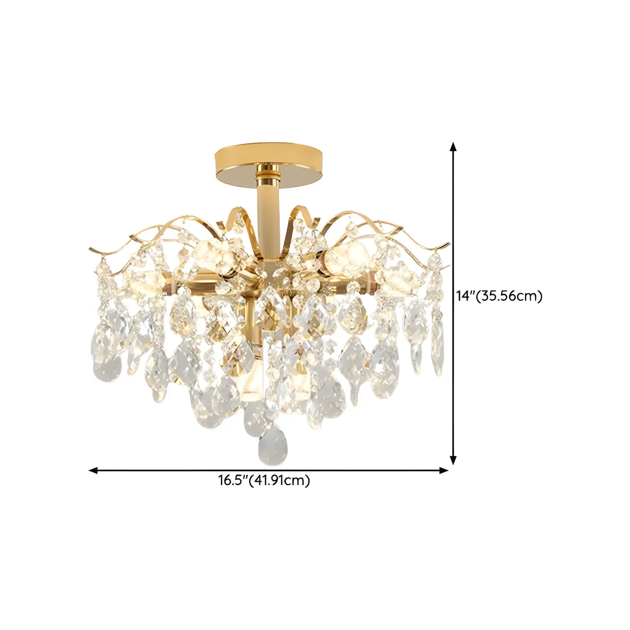 Multi-Light Luxury Crystal Chandelier with Elegant Design Image - 25 | homeyfad