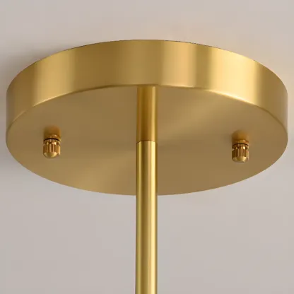 Modern Glass Globe Chandelier Adjustable Hanging Length Image - 23