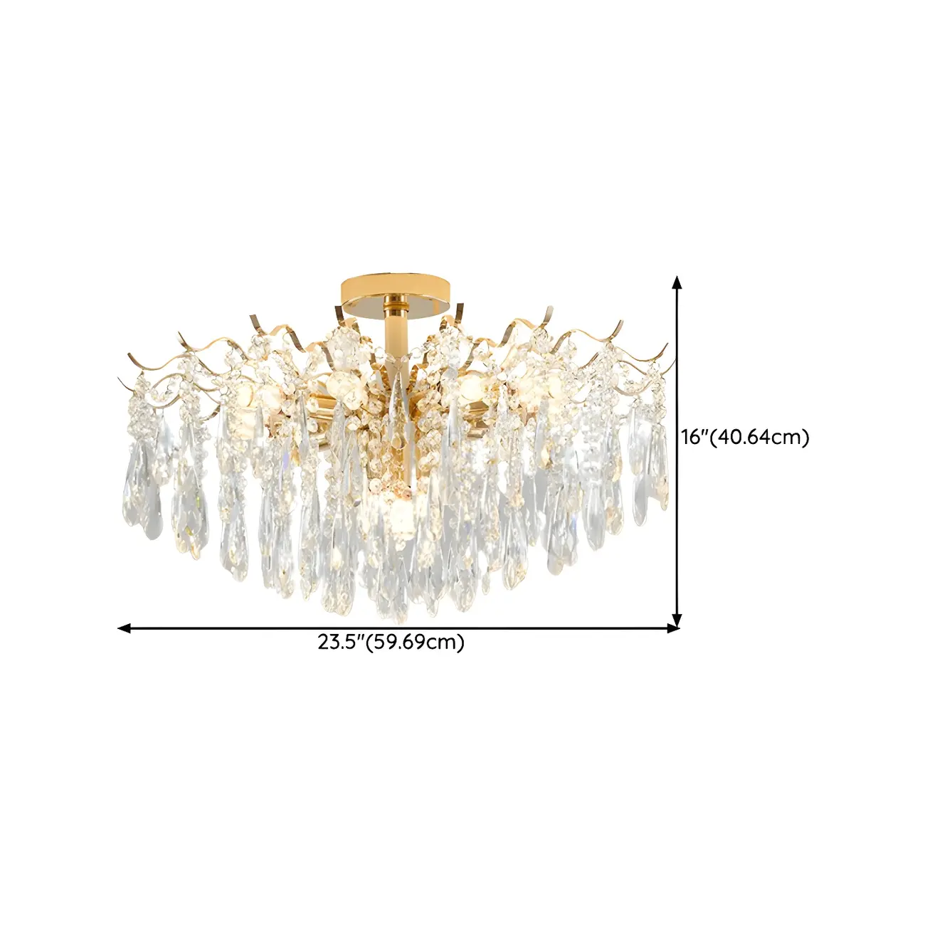Multi-Light Luxury Crystal Chandelier with Elegant Design Image - 28 | homeyfad