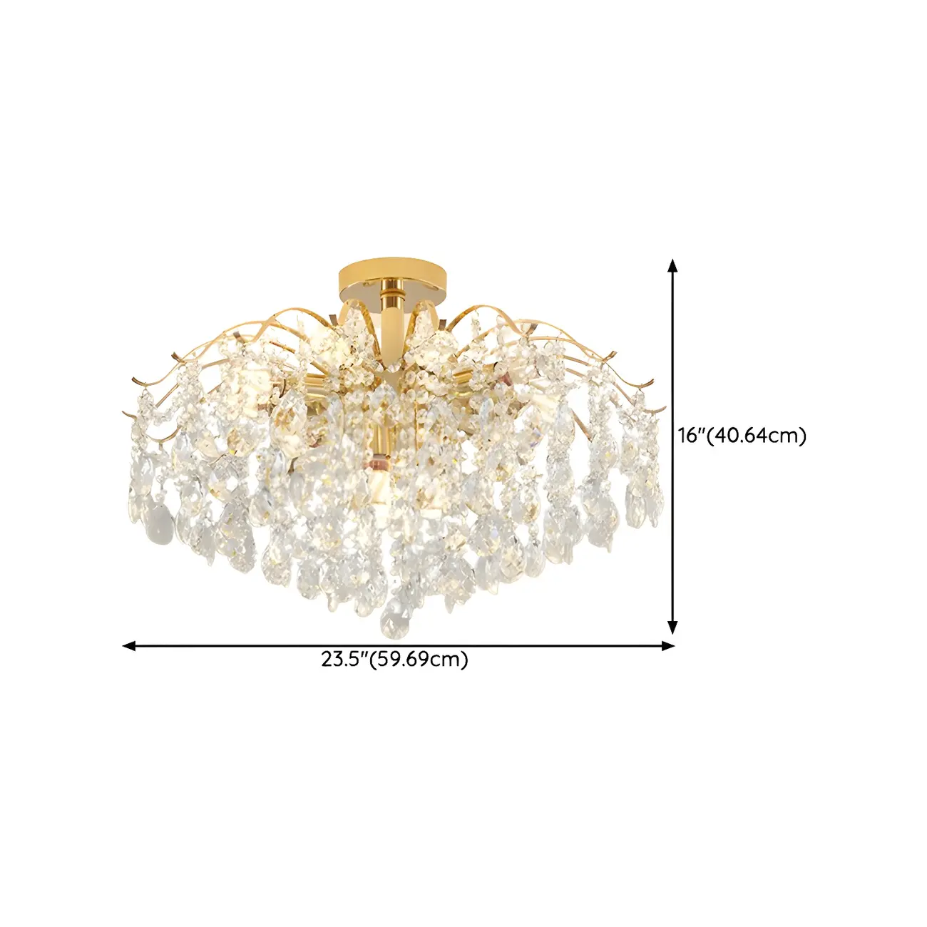 Multi-Light Luxury Crystal Chandelier with Elegant Design Image - 29 | homeyfad