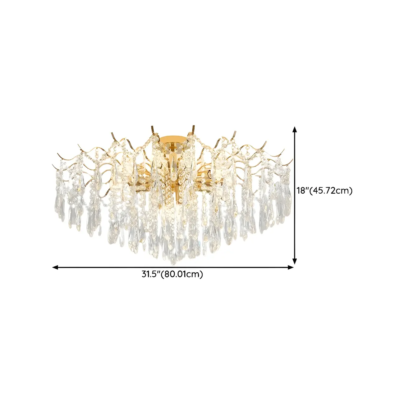 Multi-Light Luxury Crystal Chandelier with Elegant Design Image - 30 | homeyfad