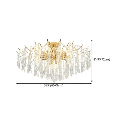 Multi-Light Luxury Crystal Chandelier with Elegant Design Image - 30