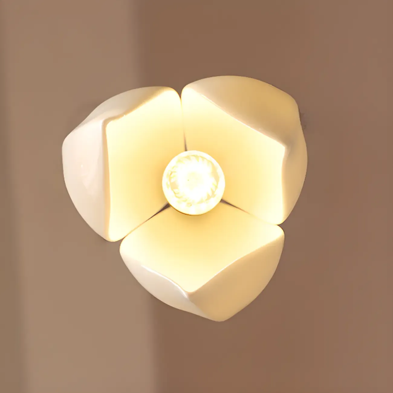 Elegant Ceramic Bud Shape LED Pendant Lamp for Modern Living Room Image - 13