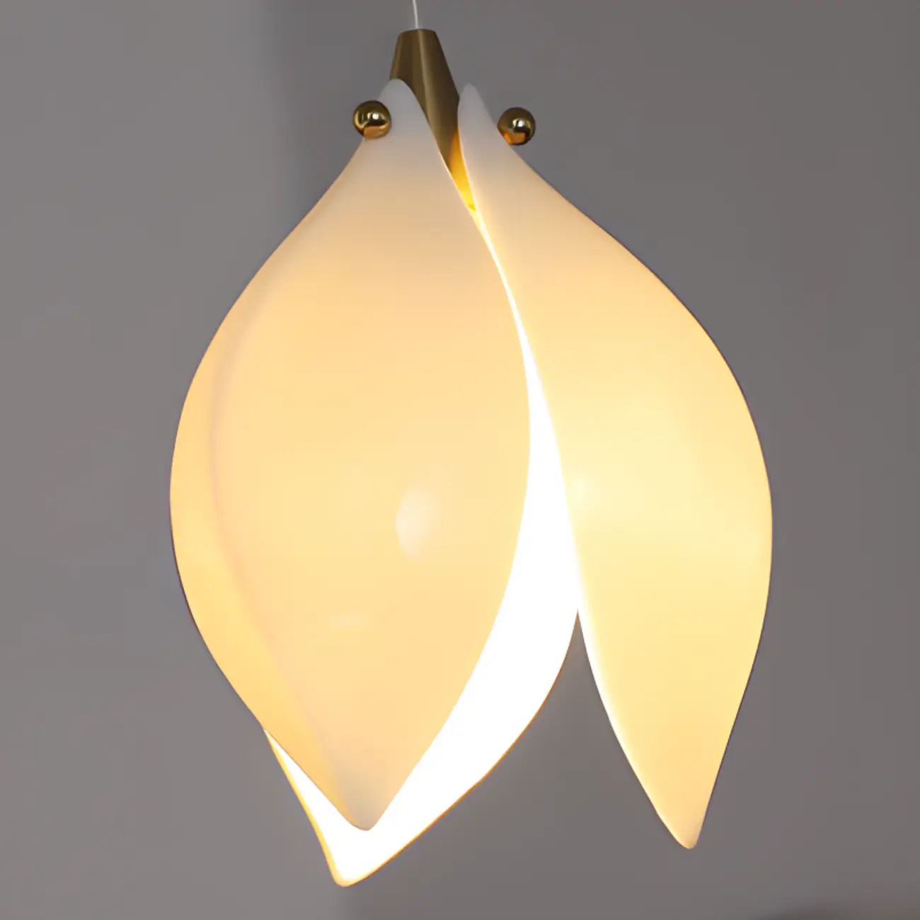 Elegant Ceramic Bud Shape LED Pendant Lamp for Modern Living Room Image - 14 | homeyfad
