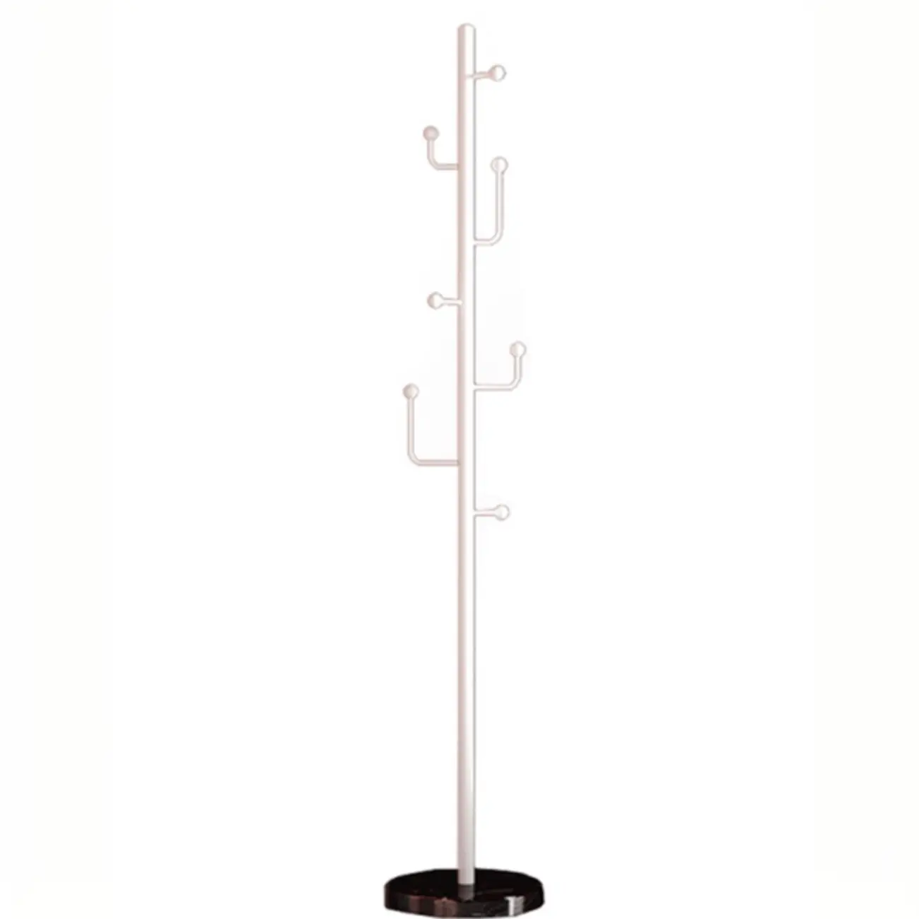 Glam Black Metal Freestanding Coat Rack Image - 10 | homeyfad