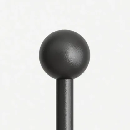 Glam Black Metal Freestanding Coat Rack Image - 14