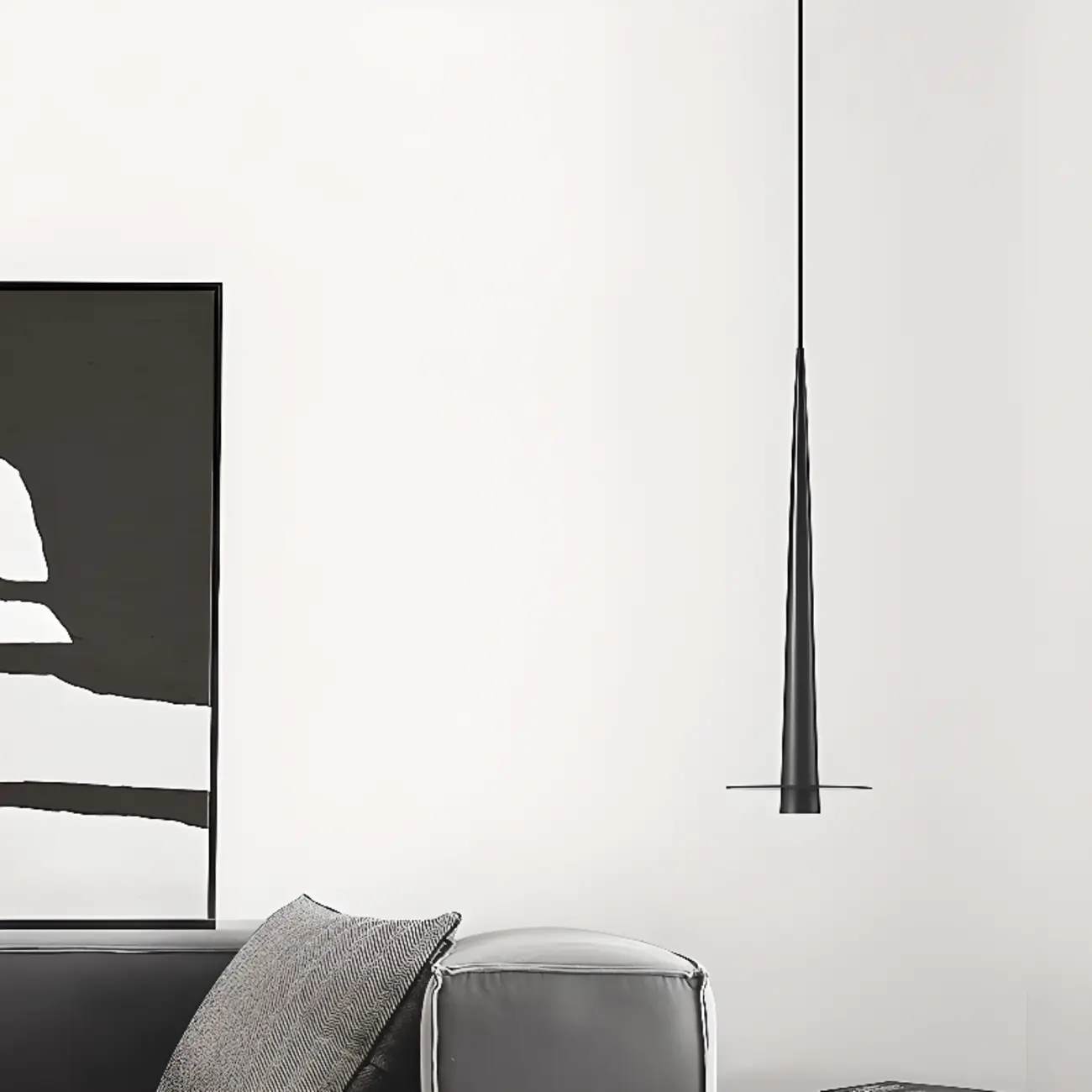 Sleek LED Minimalist Disc Shape Pendant Light for Dining Room Decor Image - 13 | homeyfad