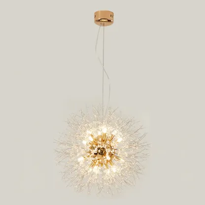 Luxury Crystal Chandelier Starburst with Flexible Length Image - 5