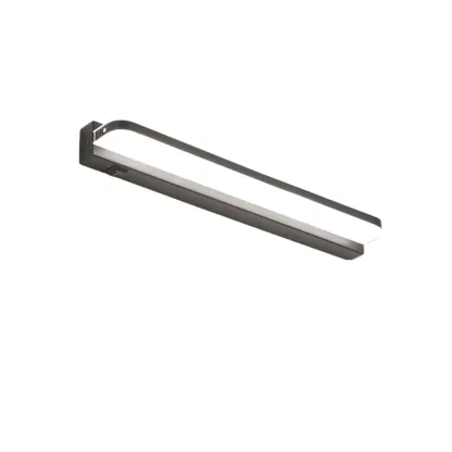 Modern LED Vanity Light Bar for Bathroom with White Shade Image - 3