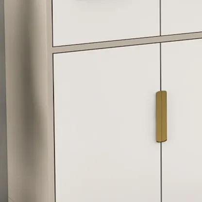 Modern Wooden Display Cabinet with Glass Doors Image - 18