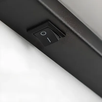 Modern LED Vanity Light Bar for Bathroom with White Shade Image - 16