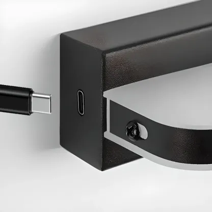 Modern LED Vanity Light Bar for Bathroom with White Shade Image - 17