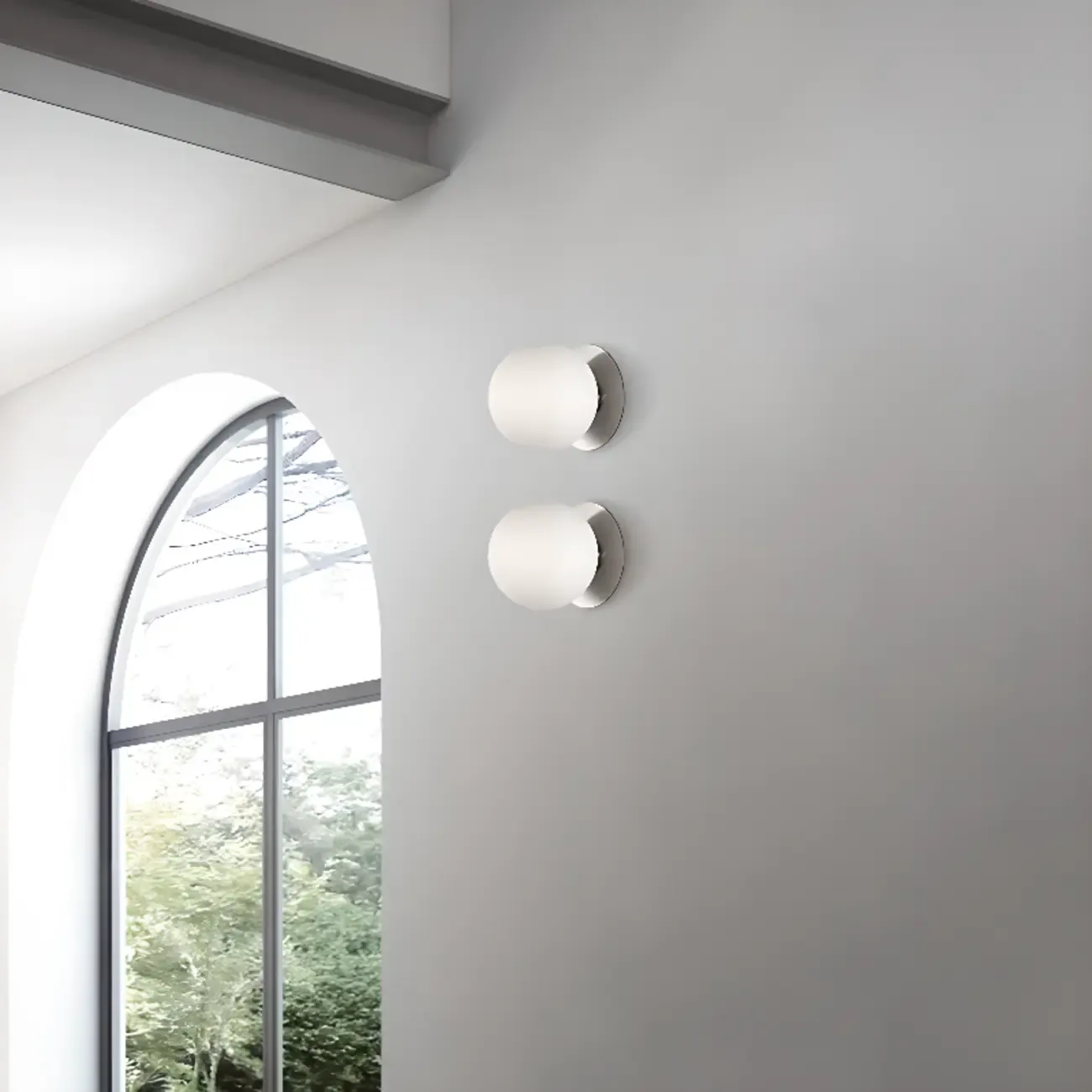 Modern Wall Mounted Vanity Lights with Unique Ball Design Image - 4