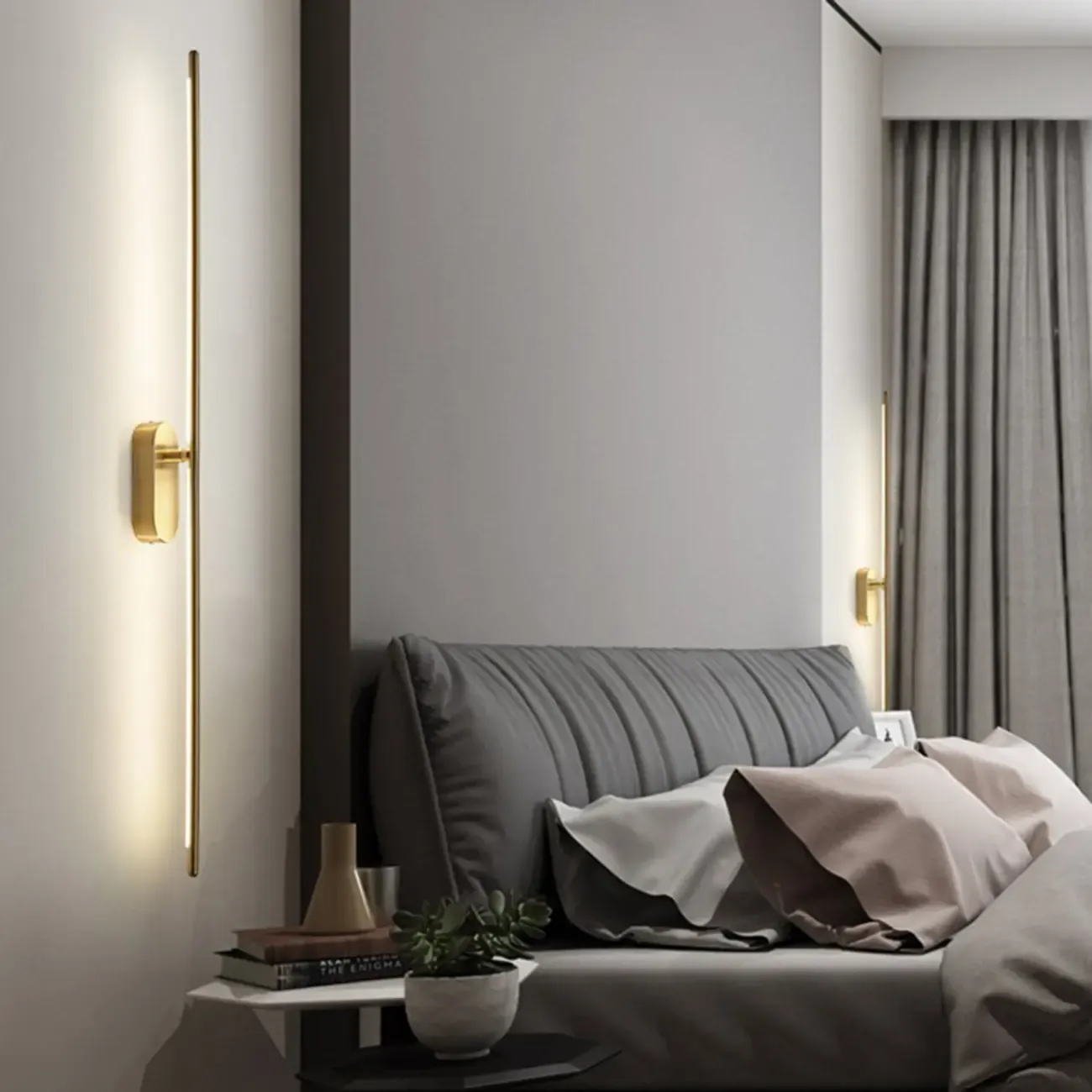 Minimalist Linear LED Vanity Light Bar for Bathroom Decro Image - 6