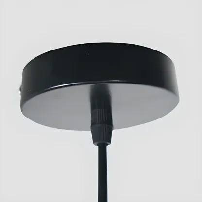 Nordic Smoky Glass Ball Shape Pendant Light for Living Room Image - 6