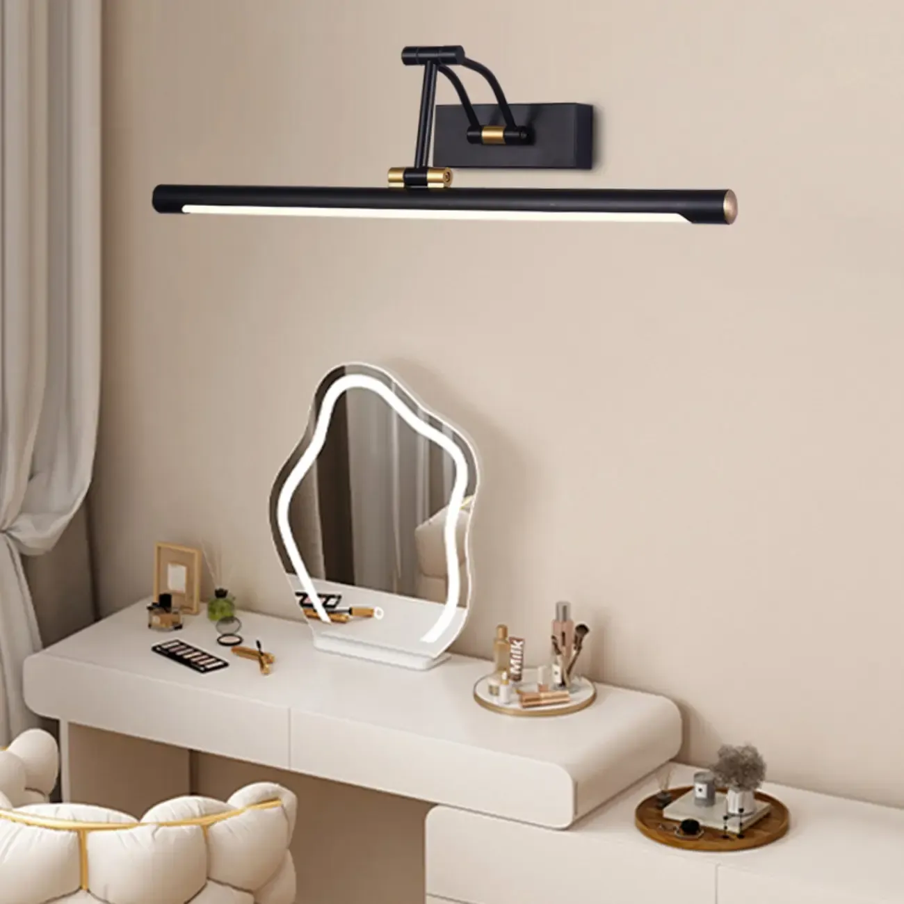 Minimalistic Linear LED Vanity Light Bar for Bathroom Decor Image - 6
